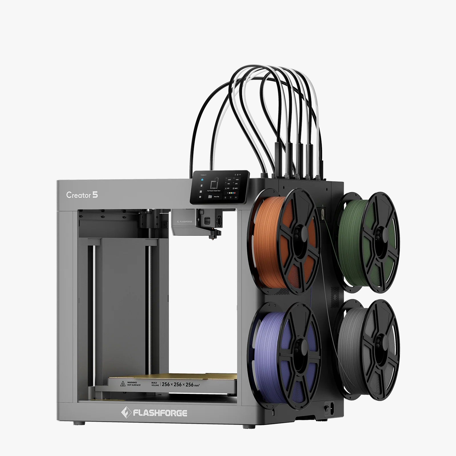 IMPRESORA MULTICOLOR CREATOR 5P 256 X 256 X 256 Y MULTICABEZAL (4) - FLASH-SWAP FLASHFORGE