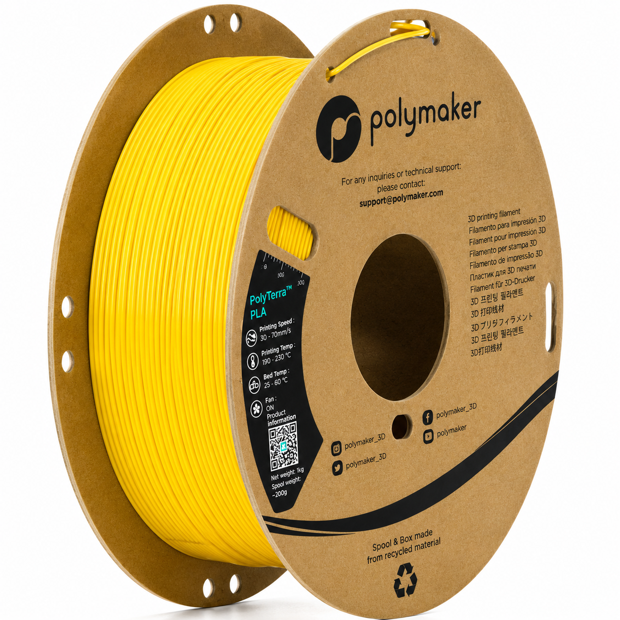 Filamento PLA Polymaker